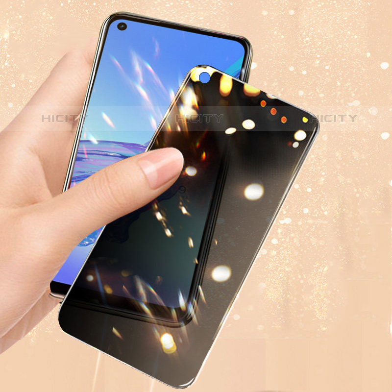 Pellicola in Vetro Temperato Protettiva Privacy Proteggi Schermo Film S01 per Oppo Reno6 Lite Chiaro