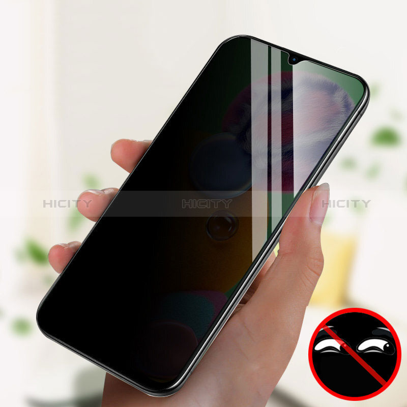 Pellicola in Vetro Temperato Protettiva Privacy Proteggi Schermo Film S01 per Realme 10S 5G Chiaro