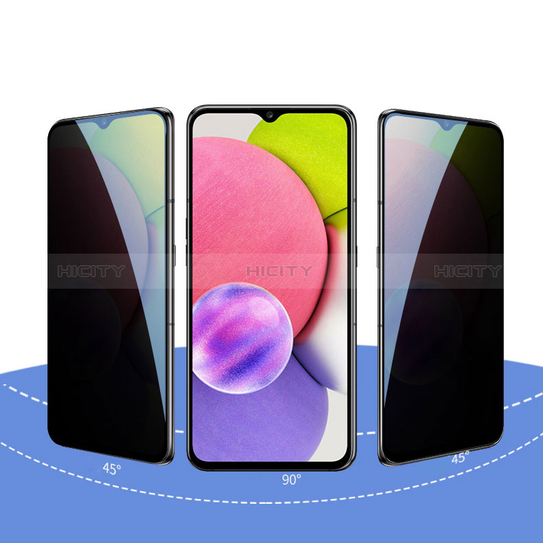 Pellicola in Vetro Temperato Protettiva Privacy Proteggi Schermo Film S09 per Samsung Galaxy A90 5G Chiaro