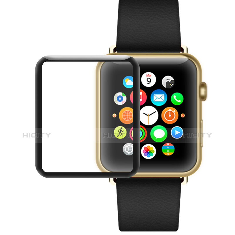 Pellicola in Vetro Temperato Protettiva Proteggi Schermo Film F03 per Apple iWatch 2 38mm Chiaro