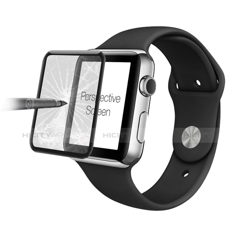 Pellicola in Vetro Temperato Protettiva Proteggi Schermo Film F03 per Apple iWatch 3 38mm Chiaro