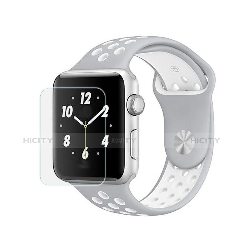 Pellicola in Vetro Temperato Protettiva Proteggi Schermo Film F06 per Apple iWatch 2 42mm Chiaro