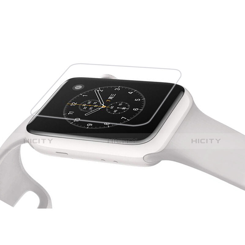 Pellicola in Vetro Temperato Protettiva Proteggi Schermo Film F06 per Apple iWatch 2 42mm Chiaro