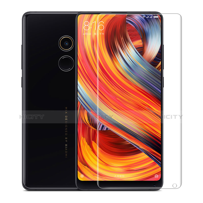 Pellicola in Vetro Temperato Protettiva Proteggi Schermo Film per Xiaomi Mi Mix 2 Chiaro