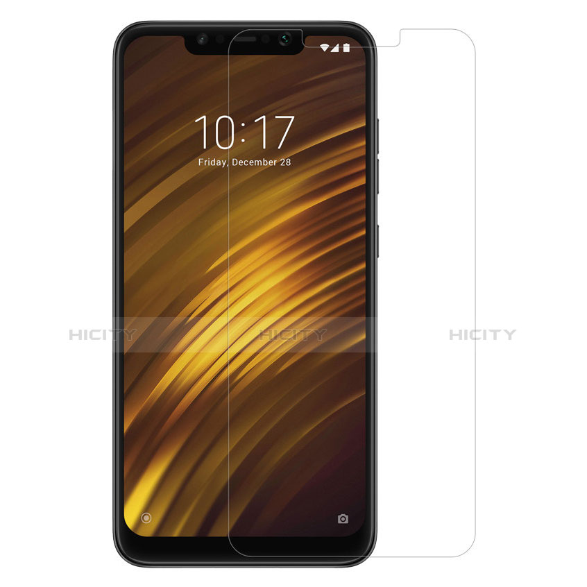 Pellicola in Vetro Temperato Protettiva Proteggi Schermo Film per Xiaomi Pocophone F1 Chiaro