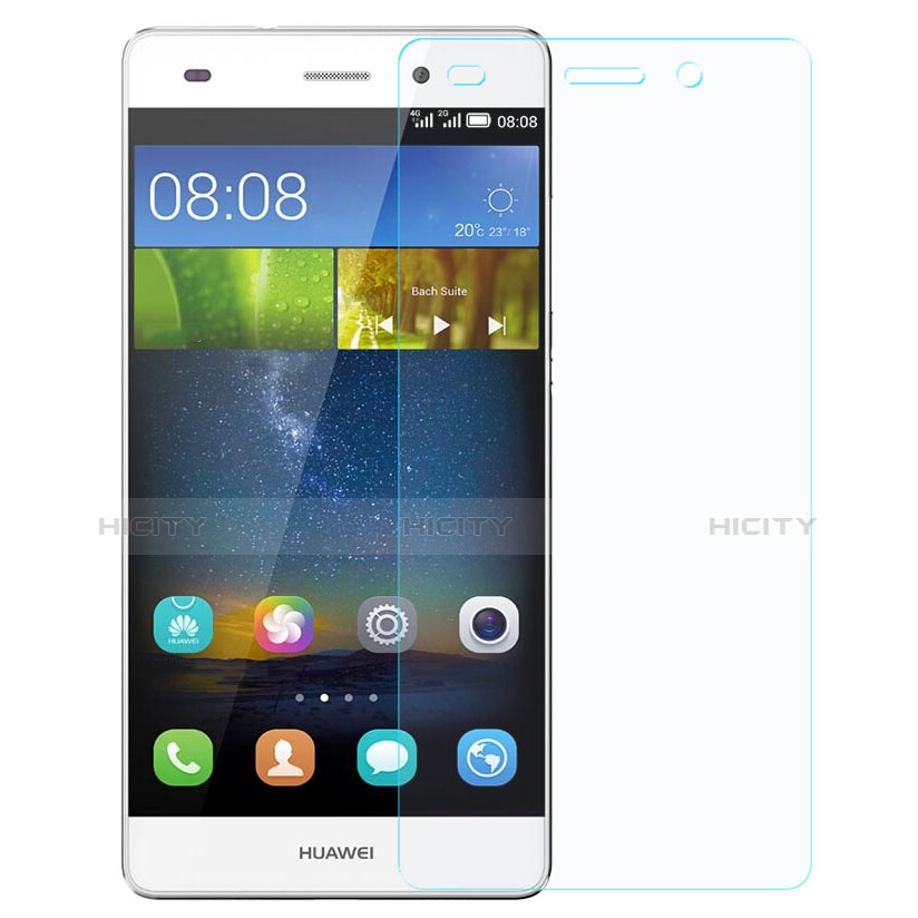 Pellicola in Vetro Temperato Protettiva Proteggi Schermo Film T01 per Huawei P8 Lite Chiaro