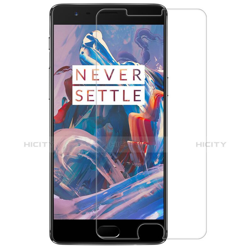 Pellicola in Vetro Temperato Protettiva Proteggi Schermo Film T01 per OnePlus 3T Chiaro