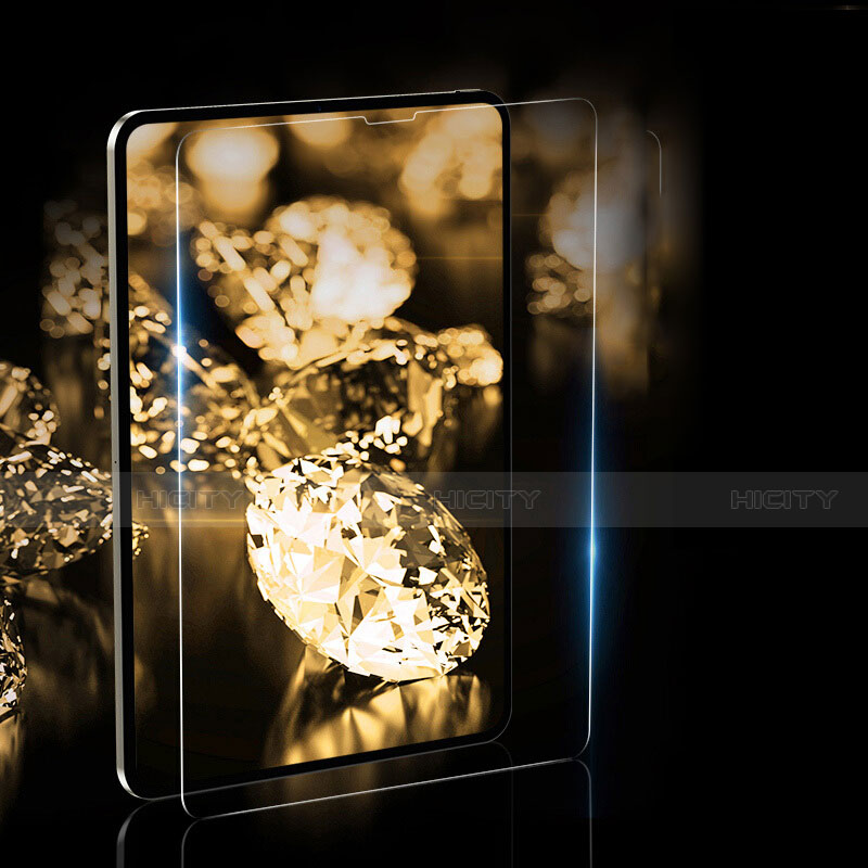 Pellicola in Vetro Temperato Protettiva Proteggi Schermo Film T02 per Apple iPad Pro 12.9 (2022) Chiaro