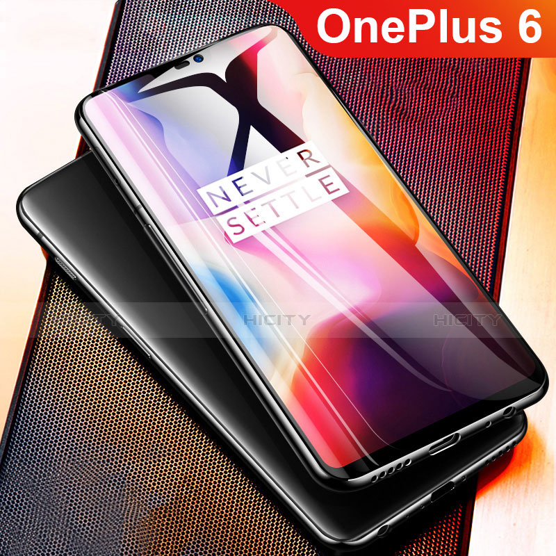 Pellicola in Vetro Temperato Protettiva Proteggi Schermo Film T02 per OnePlus 6 Chiaro