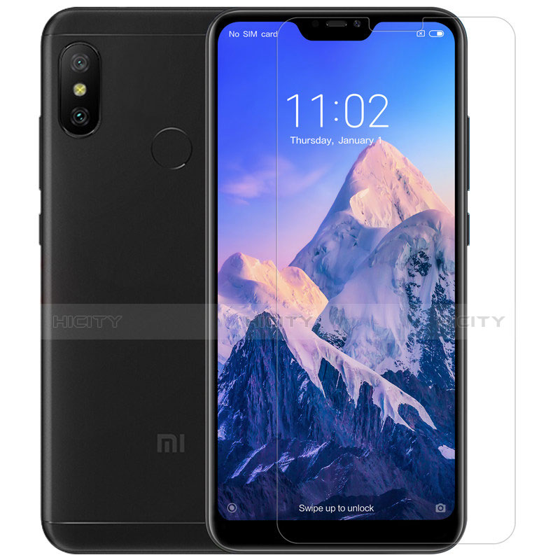 Pellicola in Vetro Temperato Protettiva Proteggi Schermo Film T02 per Xiaomi Mi A2 Lite Chiaro