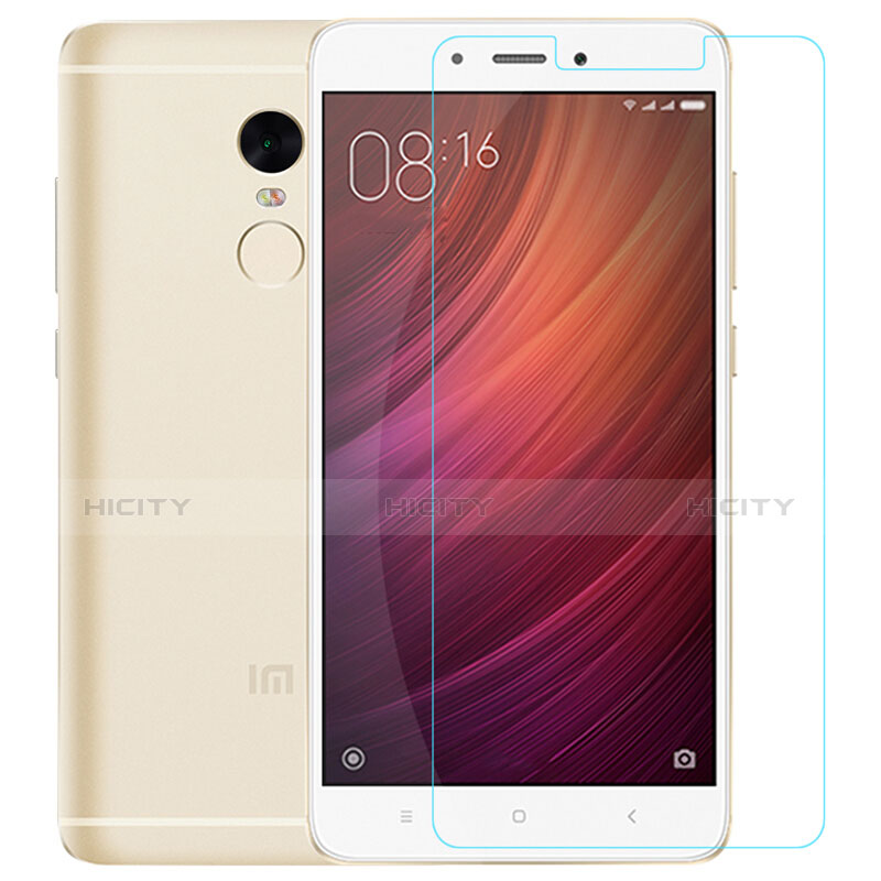 Pellicola in Vetro Temperato Protettiva Proteggi Schermo Film T03 per Xiaomi Redmi Note 4 Chiaro