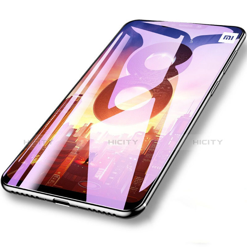 Pellicola in Vetro Temperato Protettiva Proteggi Schermo Film T04 per Xiaomi Mi 8 Explorer Chiaro