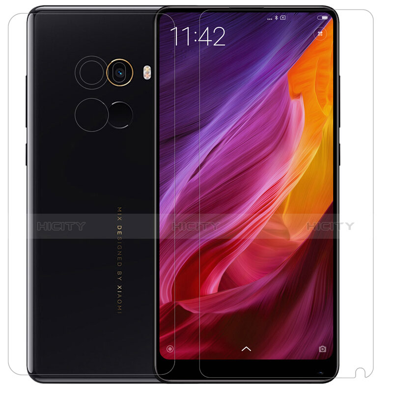 Pellicola in Vetro Temperato Protettiva Proteggi Schermo Film T12 per Xiaomi Mi Mix Evo Chiaro