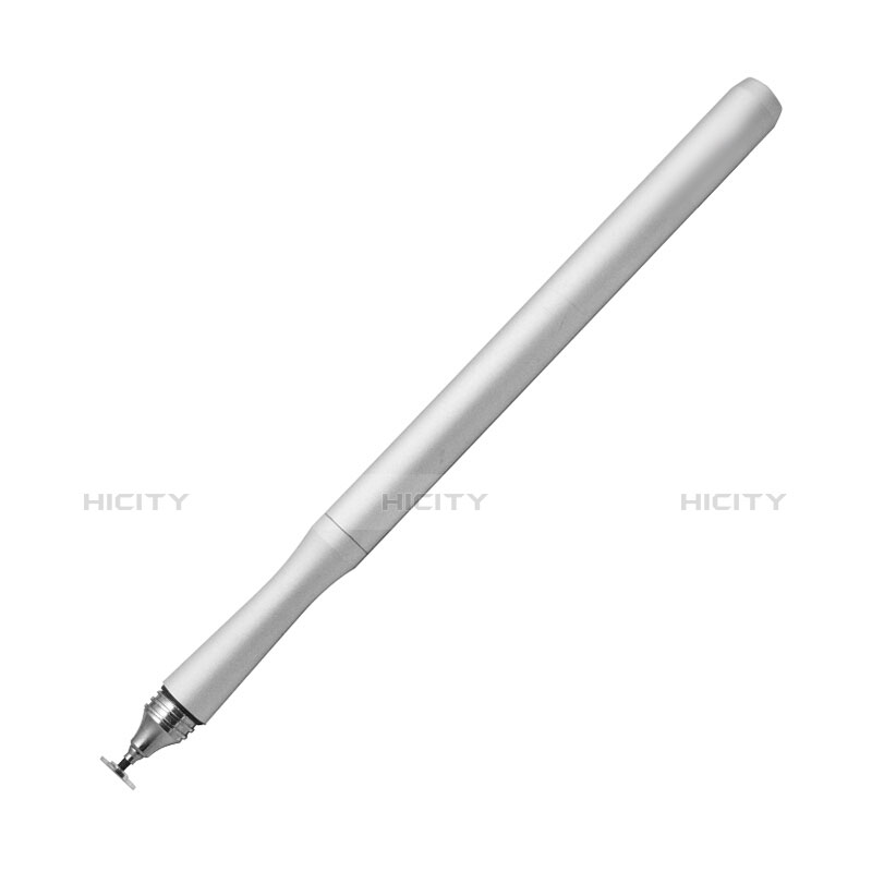 Penna Pennino Pen Touch Screen Capacitivo Alta Precisione Universale P13 Argento