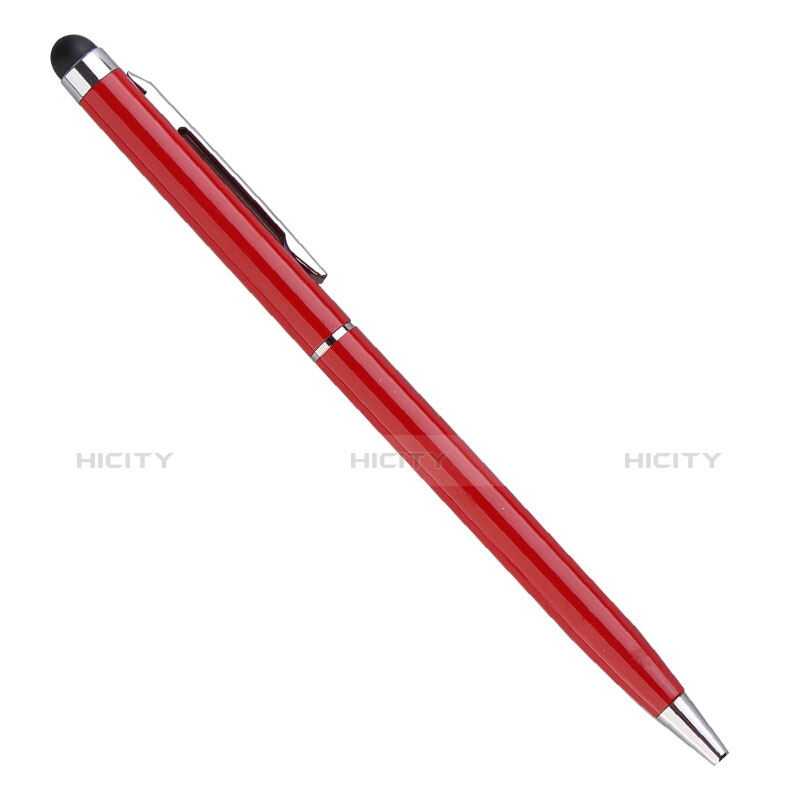 Penna Pennino Pen Touch Screen Capacitivo Universale Rosso