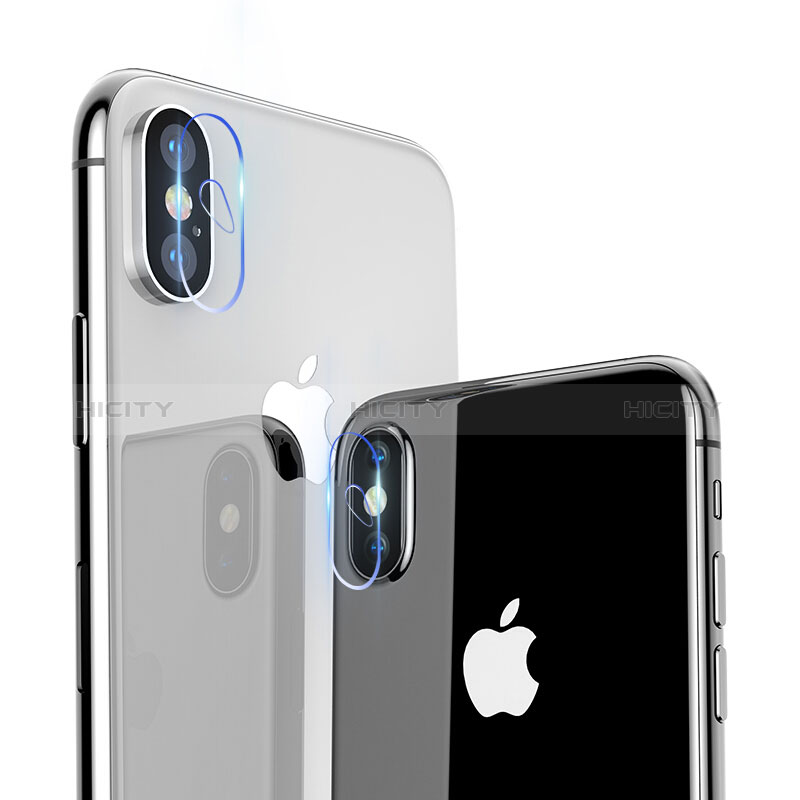 Protettiva della Fotocamera Vetro Temperato F02 per Apple iPhone Xs Chiaro