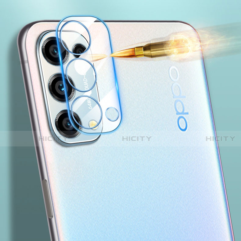 Protettiva della Fotocamera Vetro Temperato Proteggi Schermo C01 per Oppo Reno5 5G Chiaro