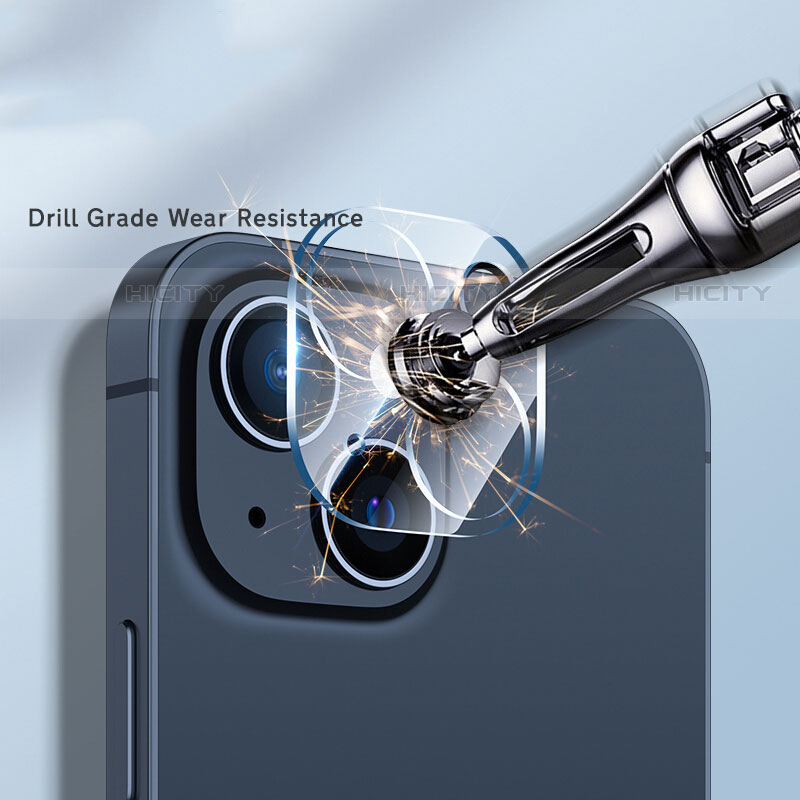 Protettiva della Fotocamera Vetro Temperato Proteggi Schermo C03 per Apple iPhone 13 Mini Chiaro