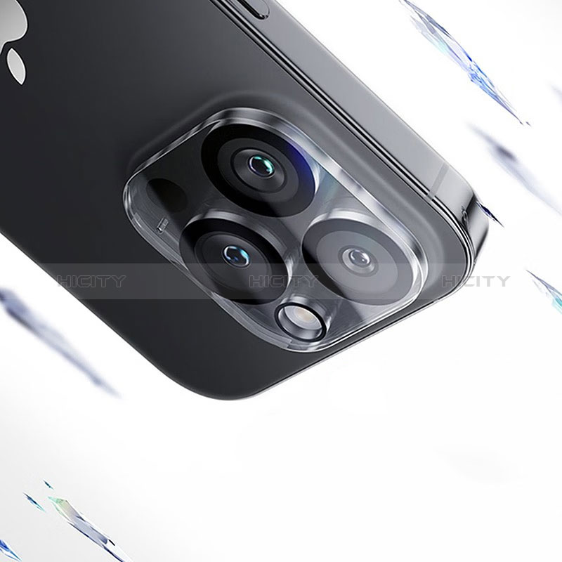 Protettiva della Fotocamera Vetro Temperato Proteggi Schermo M02 per Apple iPhone 15 Pro Chiaro