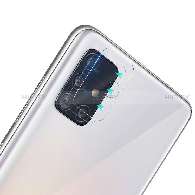 Protettiva della Fotocamera Vetro Temperato Proteggi Schermo per Samsung Galaxy A71 4G A715 Chiaro