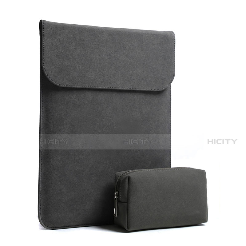 Sacchetto in Velluto Custodia Tasca Marsupio per Apple MacBook Pro 15 pollici Retina Nero