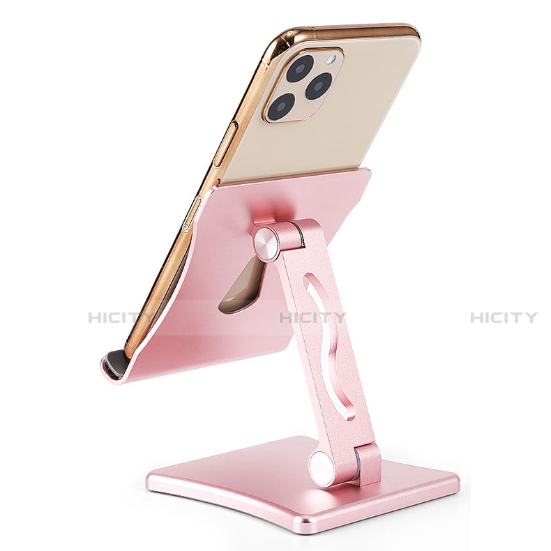 Sostegno Cellulari Supporto Smartphone Universale K32 Oro Rosa