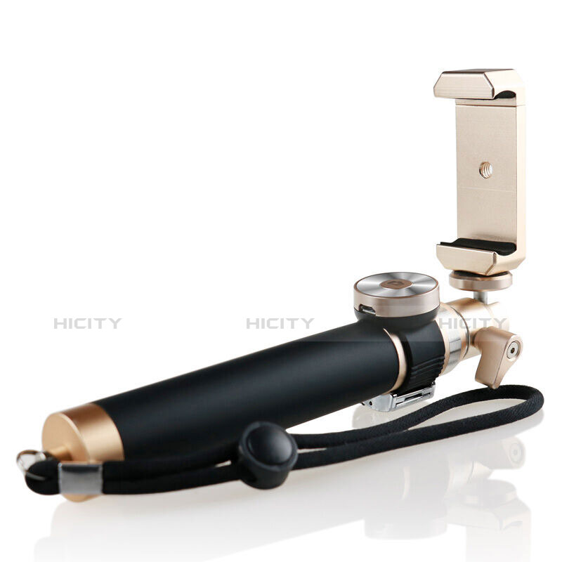 Sostegnotile Bluetooth Selfie Stick Allungabile Bastone Selfie Universale S16 Oro