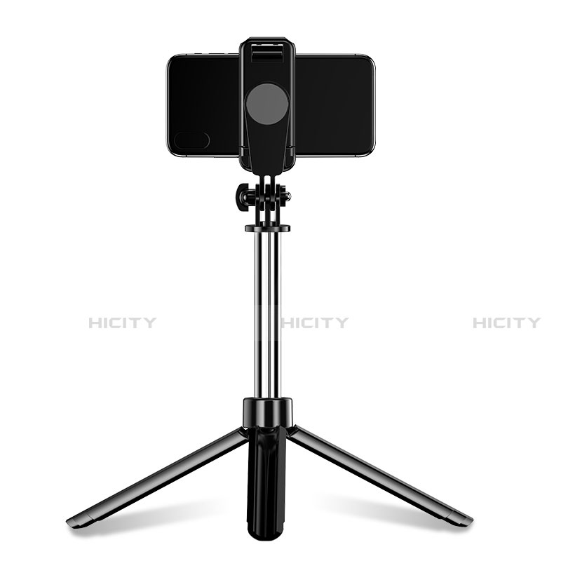 Sostegnotile Bluetooth Selfie Stick Tripode Allungabile Bastone Selfie Universale T12 Nero