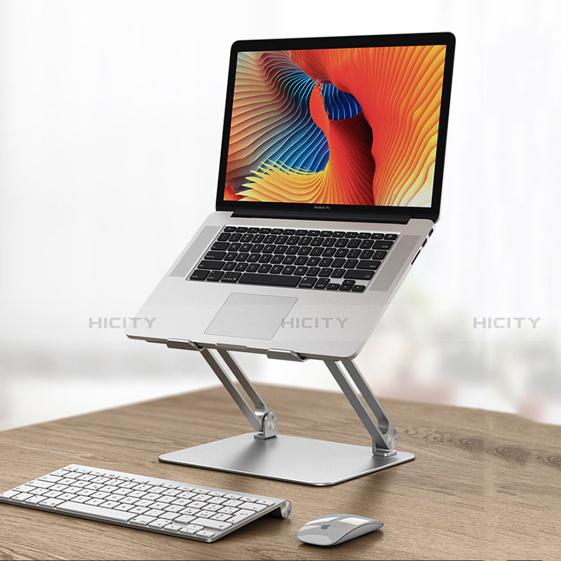 Supporto Computer Sostegnotile Notebook Universale K02 per Huawei MateBook X Pro (2020) 13.9 Argento