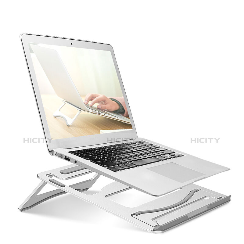 Supporto Computer Sostegnotile Notebook Universale S03 per Apple MacBook Air 13 pollici Argento