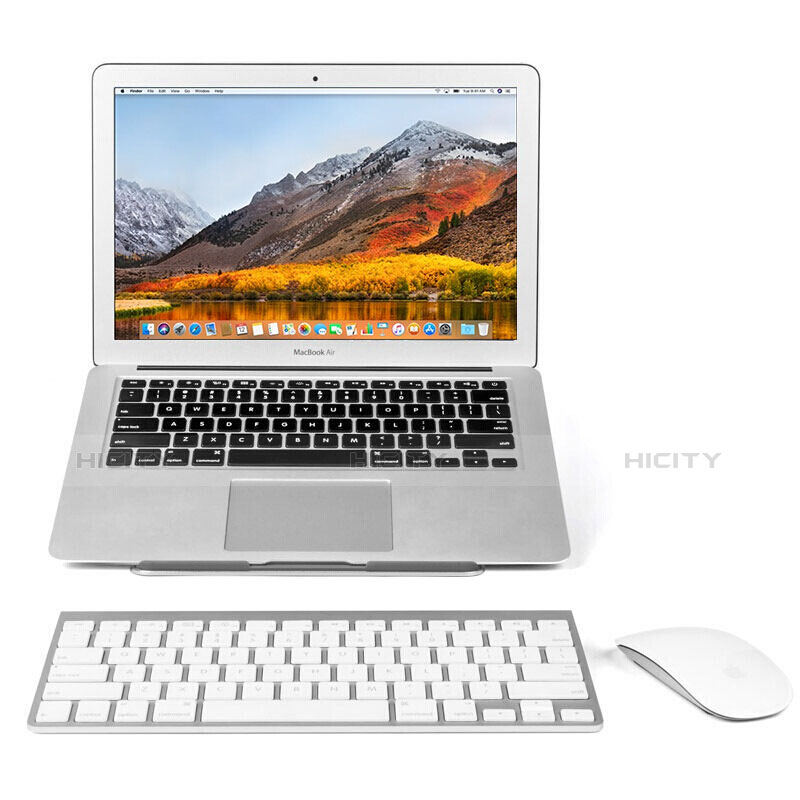 Supporto Computer Sostegnotile Notebook Universale S04 per Apple MacBook Pro 15 pollici Retina Argento