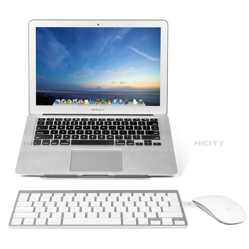 Supporto Computer Sostegnotile Notebook Universale S05 per Apple MacBook Air 13 pollici Argento