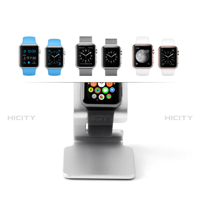 Supporto Di Ricarica Stand Docking Station C01 per Apple iWatch 4 44mm Argento