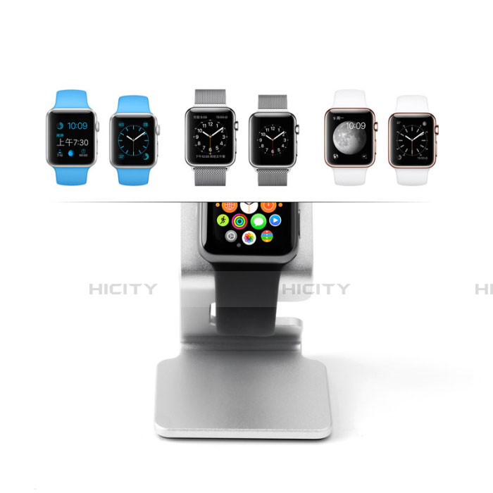 Supporto Di Ricarica Stand Docking Station C01 per Apple iWatch 5 44mm Argento