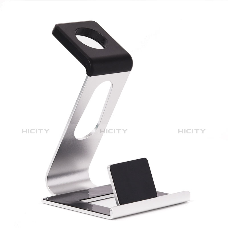 Supporto Di Ricarica Stand Docking Station C02 per Apple iWatch 3 42mm Argento