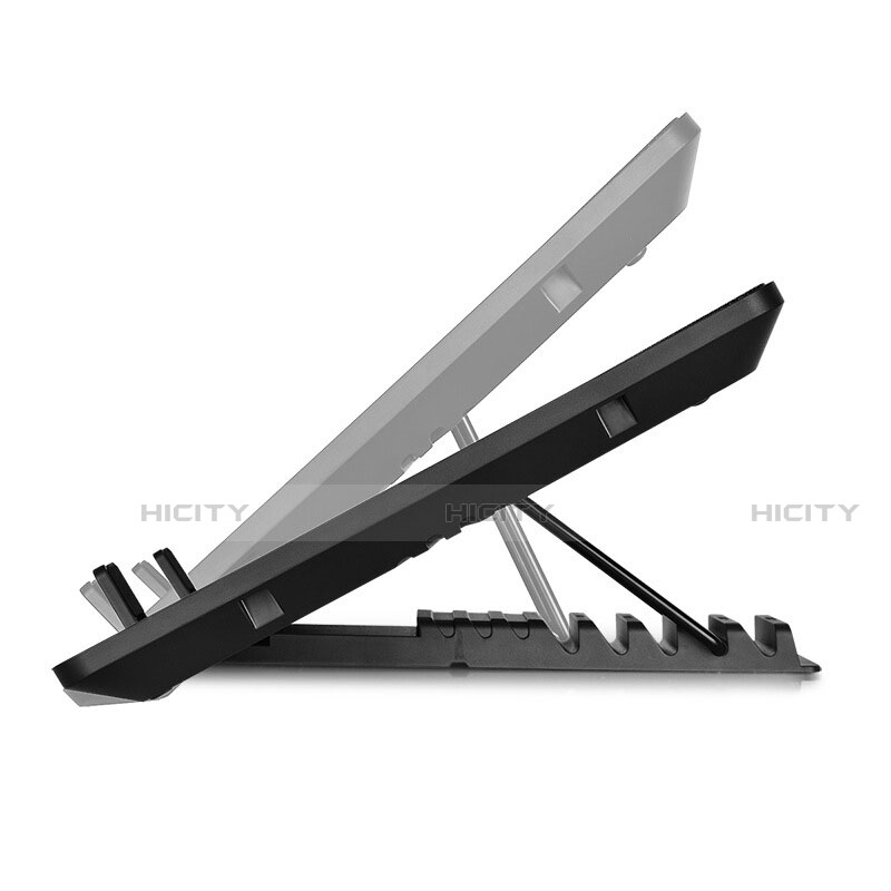 Supporto per Latpop Sostegnotile Notebook Ventola Raffreddamiento Stand USB Dissipatore Da 9 a 16 Pollici Universale L01 per Apple MacBook Air 13 pollici (2020) Nero