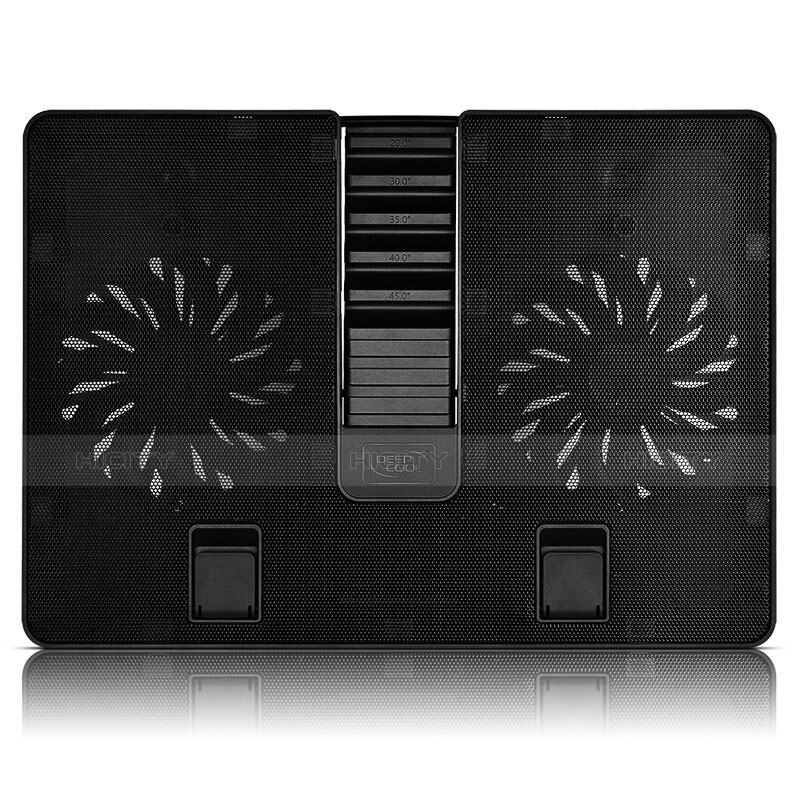 Supporto per Latpop Sostegnotile Notebook Ventola Raffreddamiento Stand USB Dissipatore Da 9 a 16 Pollici Universale L01 per Apple MacBook Pro 15 pollici Nero