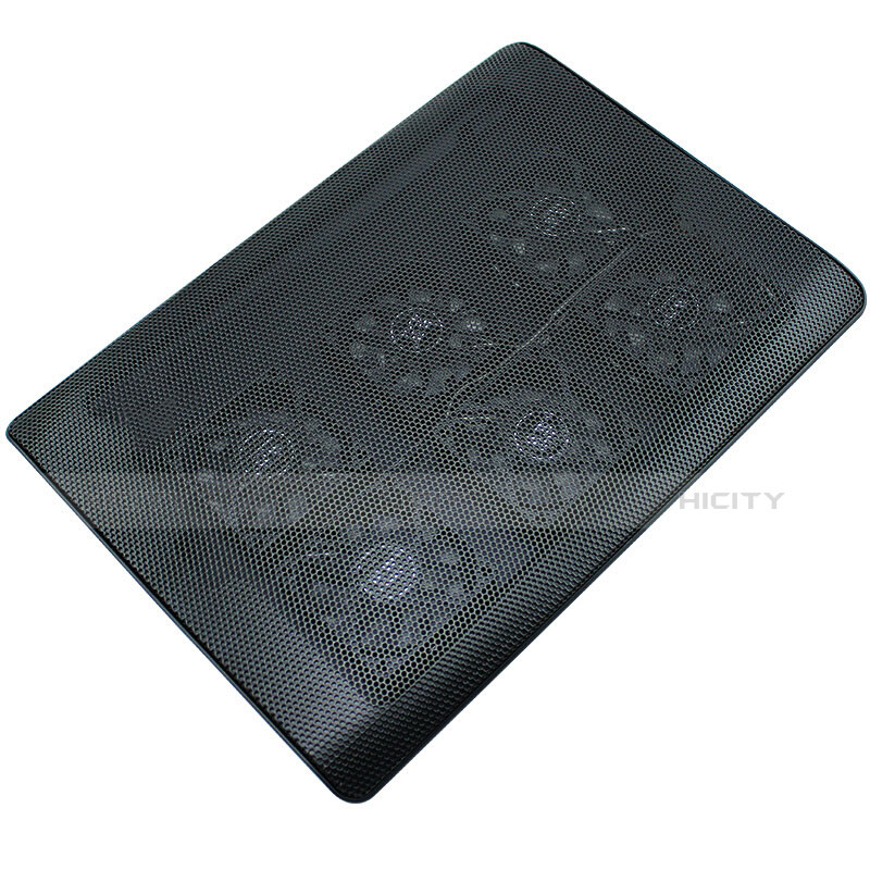 Supporto per Latpop Sostegnotile Notebook Ventola Raffreddamiento Stand USB Dissipatore Da 9 a 16 Pollici Universale M03 per Huawei Honor MagicBook 14 Nero