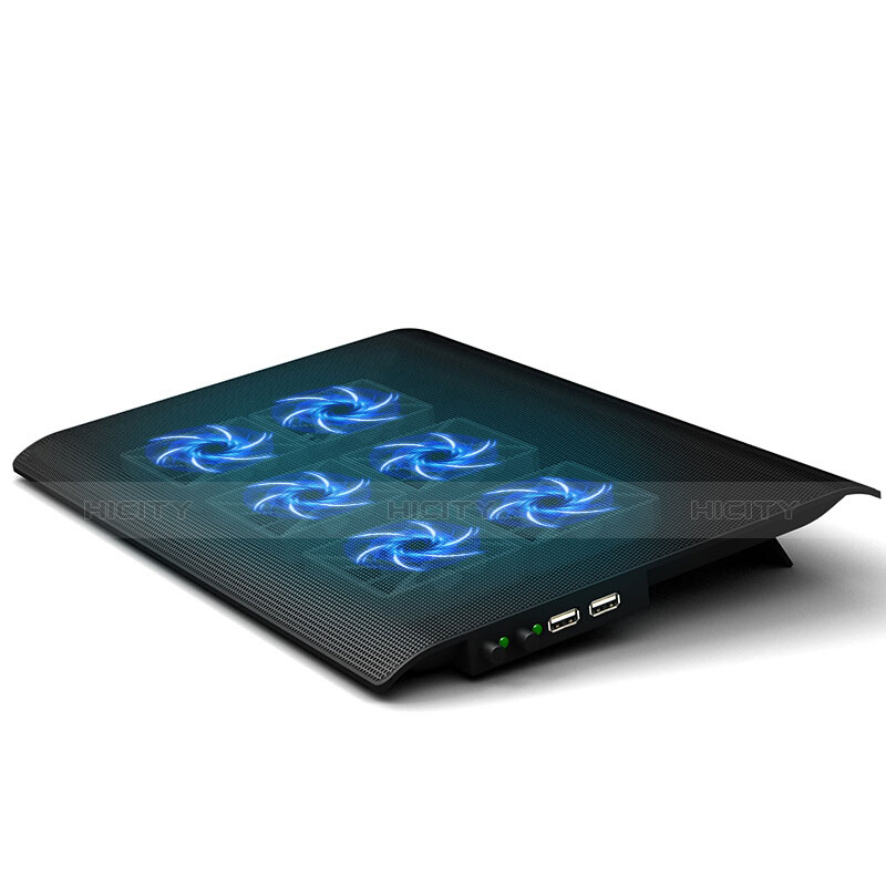 Supporto per Latpop Sostegnotile Notebook Ventola Raffreddamiento Stand USB Dissipatore Da 9 a 16 Pollici Universale M03 per Huawei Honor MagicBook Pro (2020) 16.1 Nero