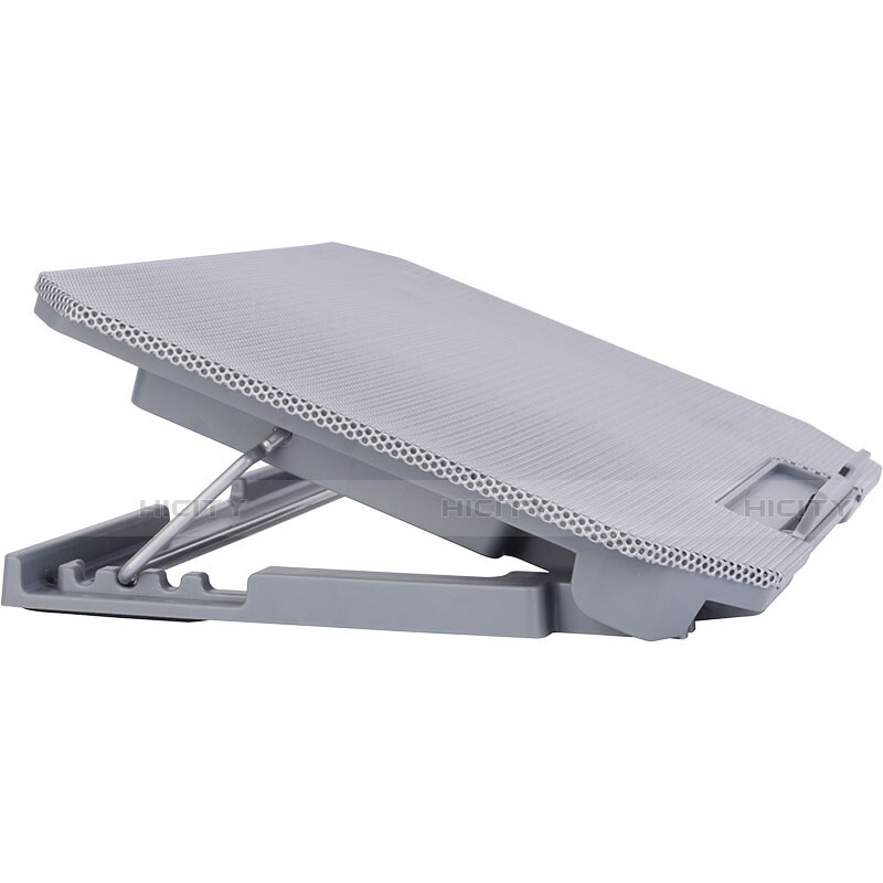 Supporto per Latpop Sostegnotile Notebook Ventola Raffreddamiento Stand USB Dissipatore Da 9 a 16 Pollici Universale M16 per Apple MacBook Pro 13 pollici (2020) Argento