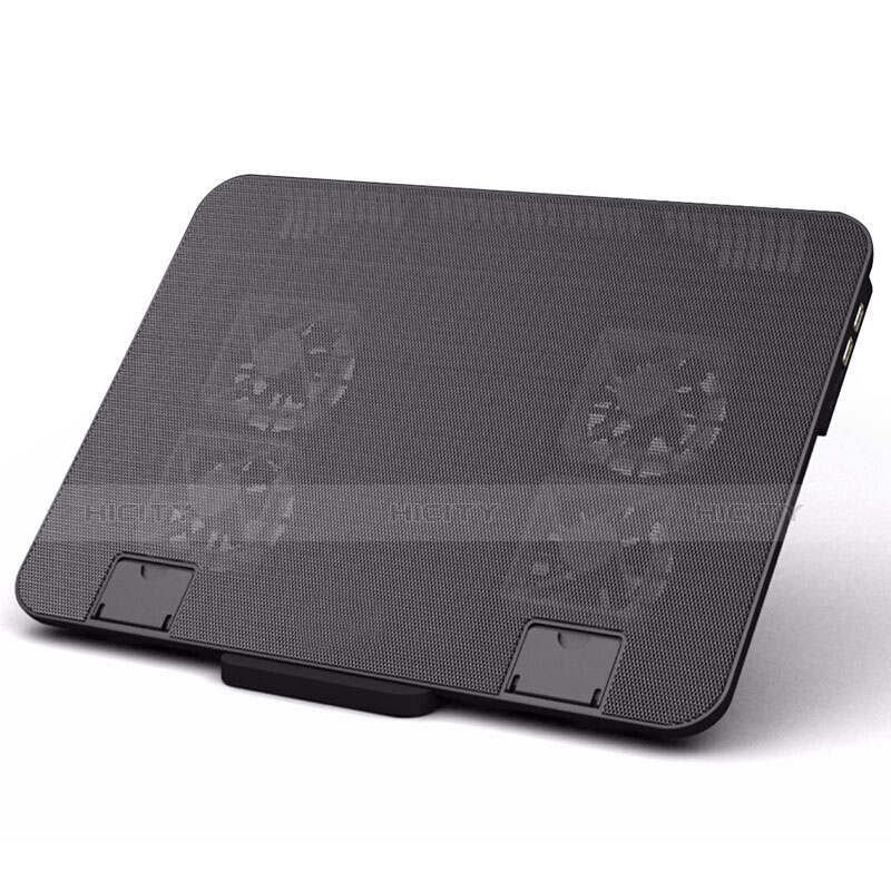 Supporto per Latpop Sostegnotile Notebook Ventola Raffreddamiento Stand USB Dissipatore Da 9 a 16 Pollici Universale M21 per Huawei Honor MagicBook 15 Nero