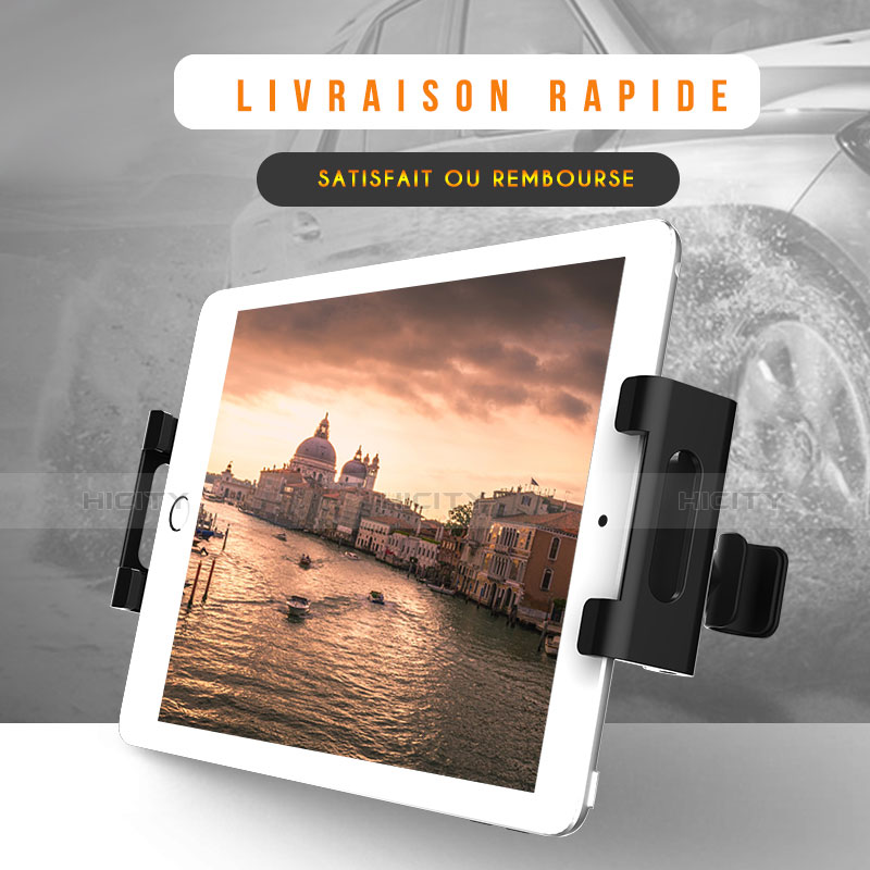 Supporto Sostegno Auto Sedile Posteriore Supporto Tablet PC Universale B02 per Amazon Kindle Oasis 7 inch Nero