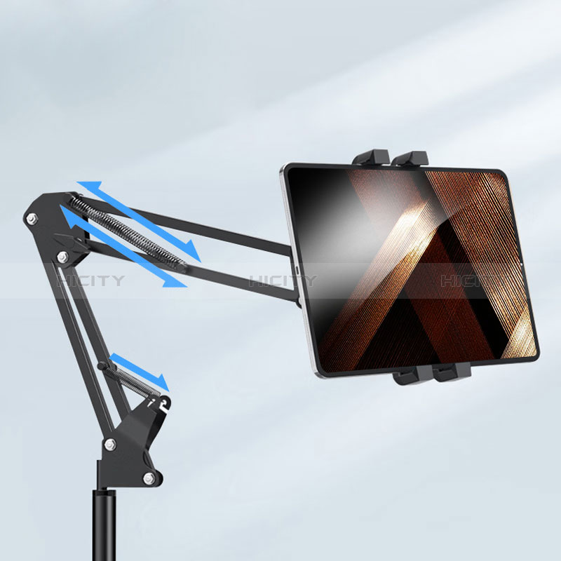 Supporto Tablet PC Flessibile Sostegno Tablet Universale D02 per Apple iPad Pro 11 (2022) Nero