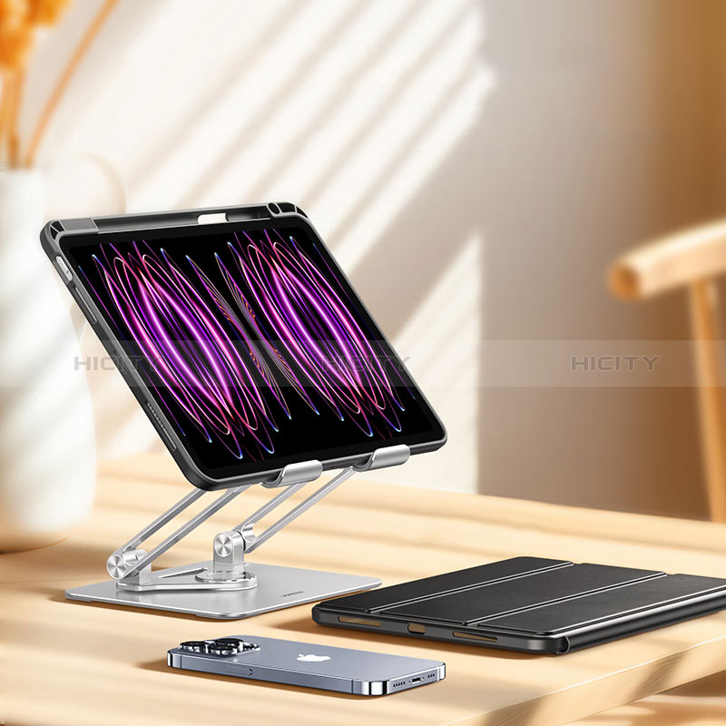 Supporto Tablet PC Flessibile Sostegno Tablet Universale D06 per Apple iPad Pro 11 (2022) Nero