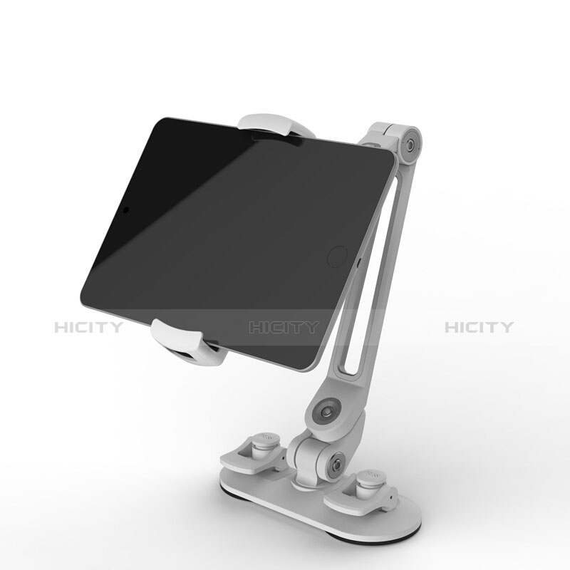 Supporto Tablet PC Flessibile Sostegno Tablet Universale H02 per Samsung Galaxy Tab 3 8.0 SM-T311 T310 Bianco