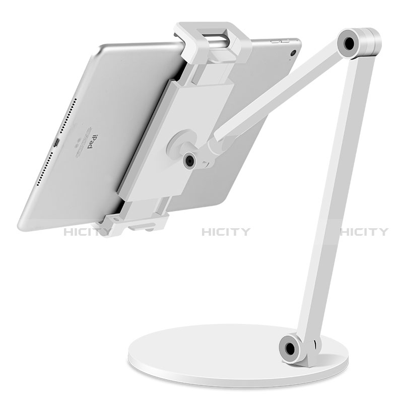 Supporto Tablet PC Flessibile Sostegno Tablet Universale K04 per Apple iPad Air 4 10.9 (2020) Bianco