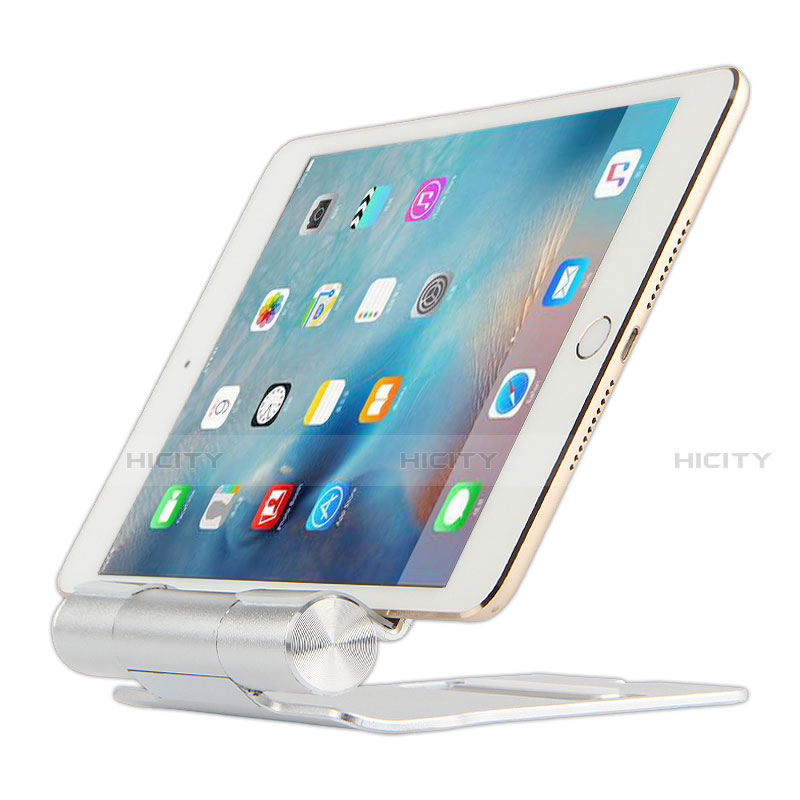 Supporto Tablet PC Flessibile Sostegno Tablet Universale K14 per Apple iPad Pro 11 (2020) Argento