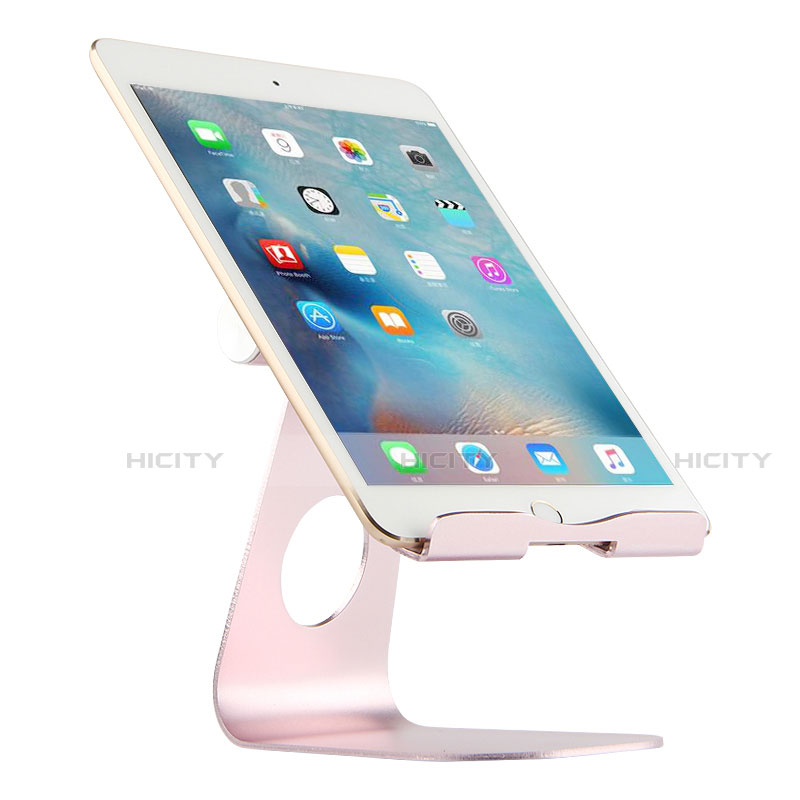 Supporto Tablet PC Flessibile Sostegno Tablet Universale K15 per Apple iPad Mini 3 Oro Rosa