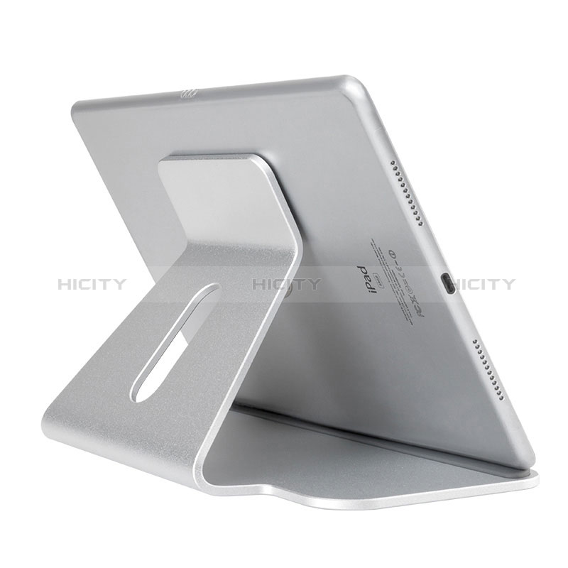 Supporto Tablet PC Flessibile Sostegno Tablet Universale K21 per Apple iPad 10.2 (2019) Argento