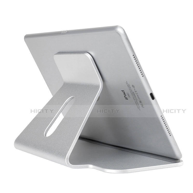 Supporto Tablet PC Flessibile Sostegno Tablet Universale K21 per Apple iPad New Air (2019) Argento